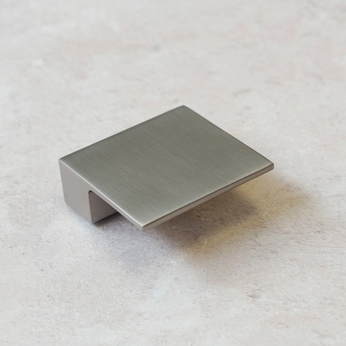 Nickel kitchen cupboard knob - kitchen,