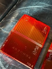 Original Classic Mini Leyland LUCAS Rear Light Cluster Lenses Indicator Brake