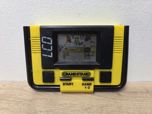 Vintage grandstand yellow lcd - vintage,