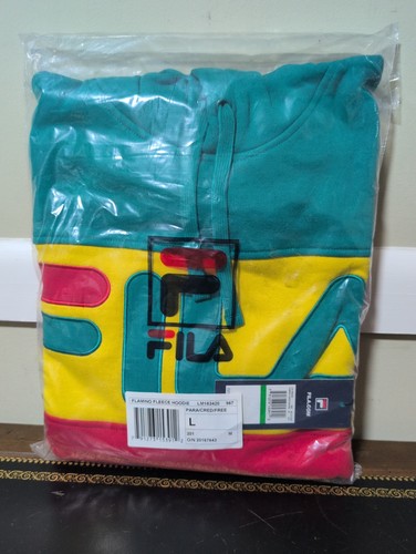 Fila flamino fleece - flamino, hoodie