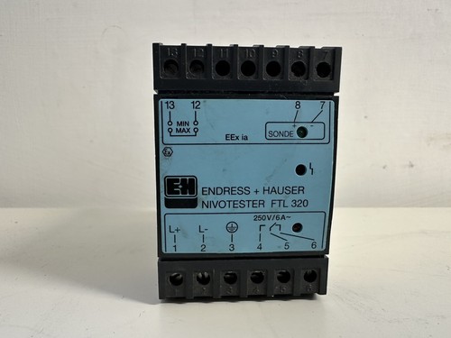 Endress hauser ftl 320 limit - 320,