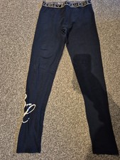 Beck&Hersey Blue Leggings Size