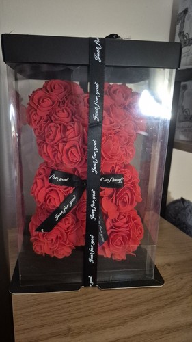 Red rose bear - rose,