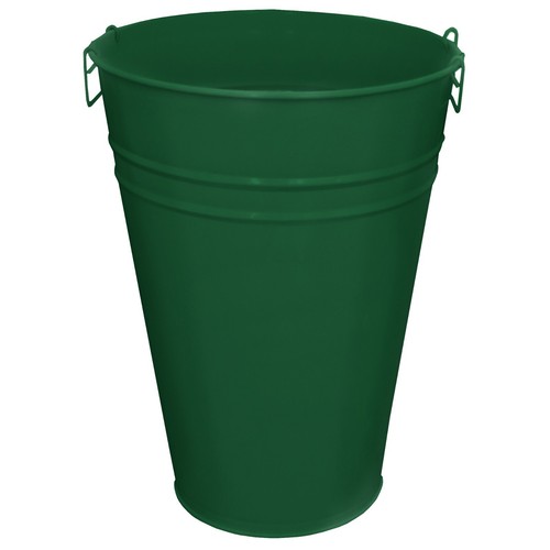 Large metal flower pot vase - large,