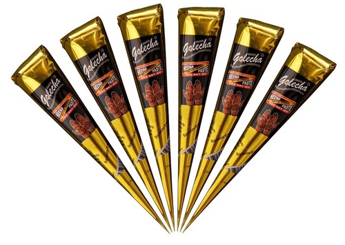 Imported black henna paste - 6, x