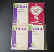 Vintage 1940s Mixed Job Lot Alexandra Theatre Birmingham Programmes Stage Props 