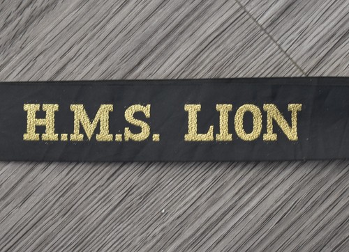 Royal navy cap tally ribbon - royal,