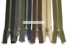 ANTIQUE BRASS METAL TEETH OPEN