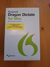Dragon Dictate for Mac Speech Recognition Software  v4, Disc and Headset