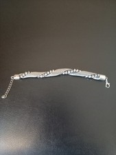 NEW JON RICHARD BRACELET SILVER METAL MESH