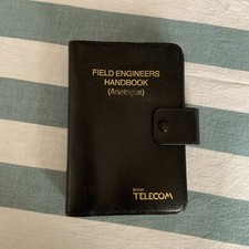 Vintage Stationery British Telecom Field Engineers Handbook Personal Organiser