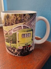 Deltic D9016 Gordon Highlander Train mug Trains mug railway coffee mug cups cup