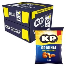 KP Salted Peanuts 65g packs