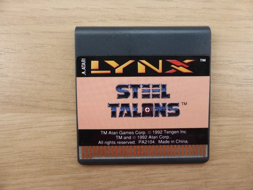 Steel talons atari lynx - talons,