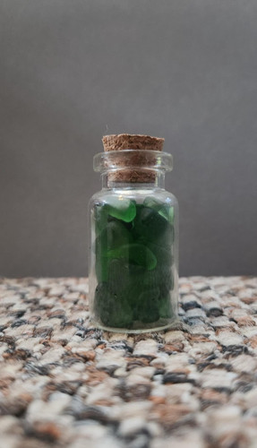 Mini sea glass bottles - ,