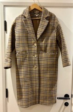 Whistles Wool Mix Check Winter