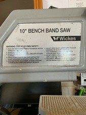 Wickes bench band saw - 10'',