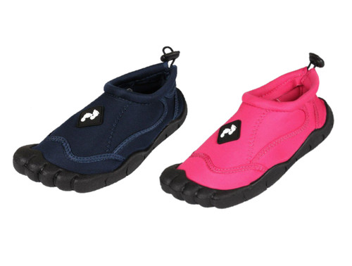 Two bare feet - two, aqua