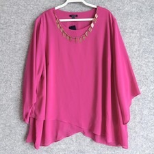 Samya Pink Layered Leaf Chain