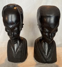 Pair vintage african - vintage, hand
