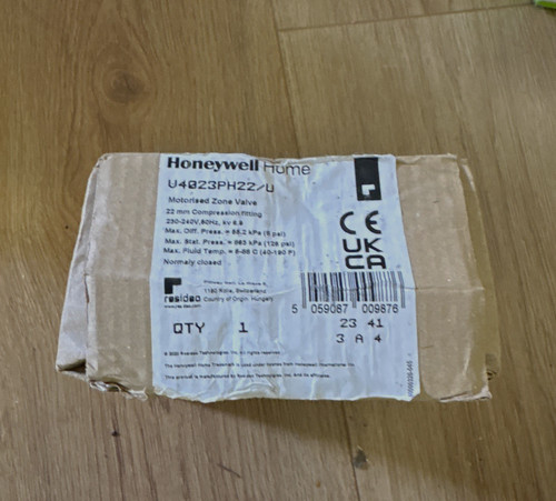 Honeywell home motorised zone - honeywell,