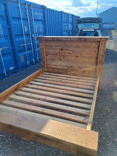Hand made king size reclaimed - hand,