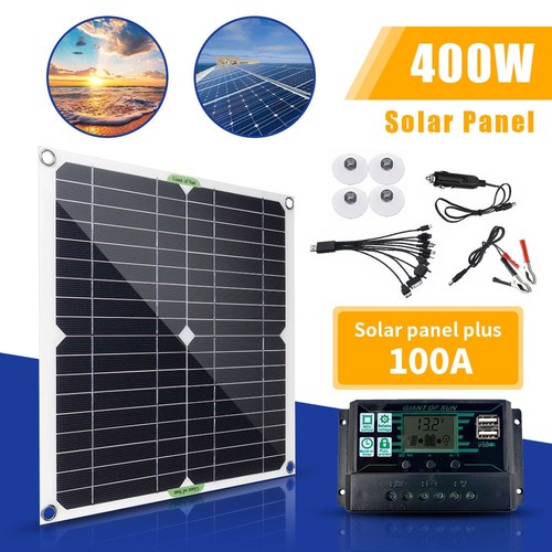400 watts solar panel kit - solar, 100a