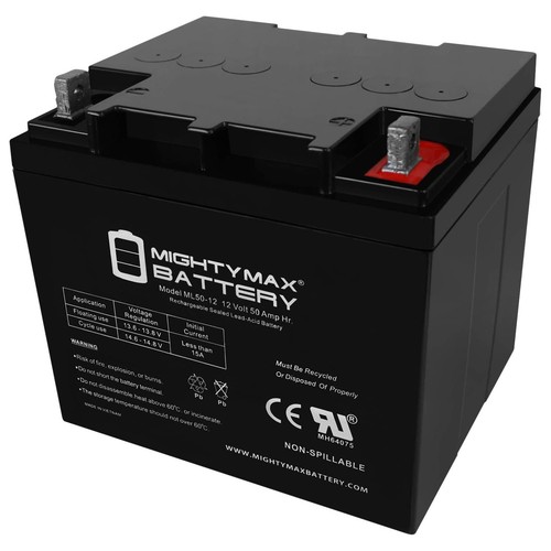 Mighty max 12v 50ah - max,