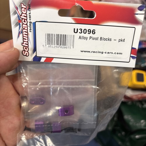 Schumacher alloy pivot blocks - pivot,