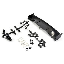 Fastrax RC 1/10 Scale Model Car Touring/Drift Wing & Mirror Set