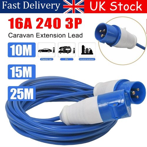 25m caravan mains - 5-25m,