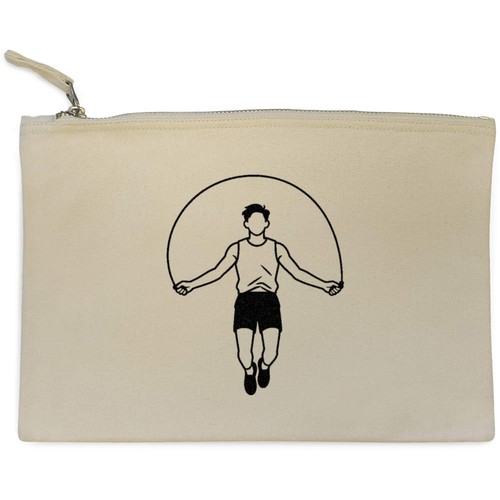 Man jumping rope canvas - jumping,