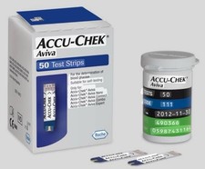Accu-Chek Aviva Blood Glucose Test Strips - 50 Count