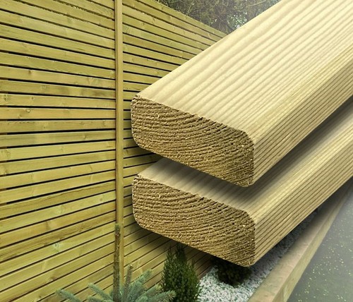 Slatted screen fence batten - fence,