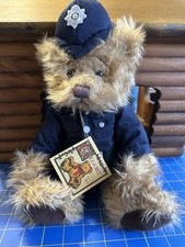 Scruffy Teddy Bear Policeman