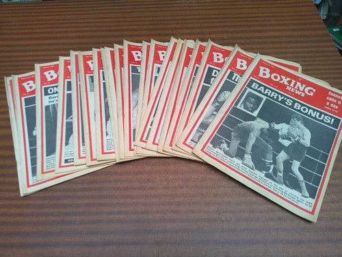 Job lot x vintage boxing - lot,