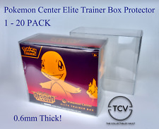 Pokémon Center Elite Trainer Box Protector Case - 0.6mm (1, 3, 5, 10, 20 Pack)