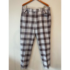 Ian Poulter Blue & Gray Plaid