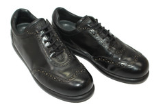 CAMPER women shoes sz 6 Europe 36 black leather S9303