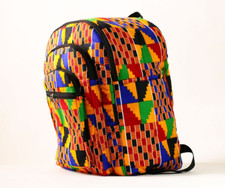 African backpack large Kente