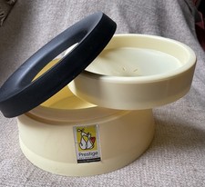 Road Refresher Non Spill Water Dog Bowl Large Yellow - 1400ml - Excellent Cond