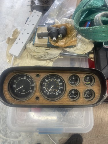Ford escort mk1 dial dash - ford, 6