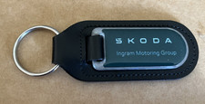 Skoda leather Keyring