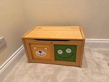 Wooden Toy Chest Box Large
