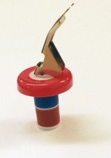 10x Stainless Steel & Plastic Lever-Arm Bottle Stoppers/Sealers Openers