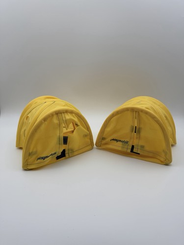 Playmobil yellow camping - 2x,