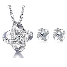 925 Sterling Silver Cluster