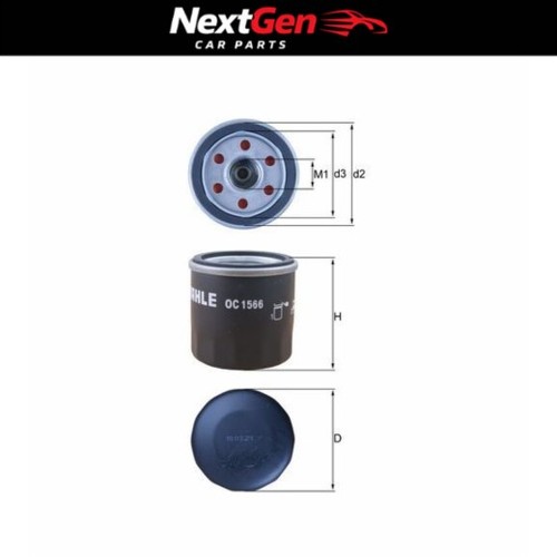 Mahle oil filter - filter, oc