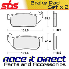 Brake Pads for HARLEY SPORTSTER XL 1200 C CUSTOM 2013 Front CT V-Twin SBS