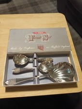 Vintage Scalloped Fruit Spoons